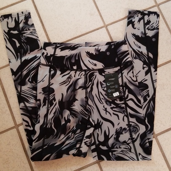 Yoga pants workout leggings LY6234-7 - Picture 4 of 6